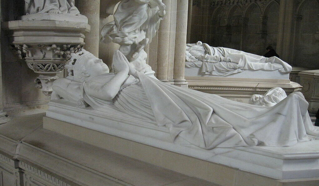 charles d'orélans tombeau présent dans la chapelle royal de Dreux